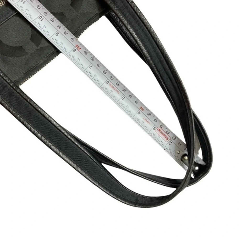 Coach signature y2k op c black poppy bag